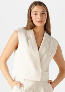 ecru copenhagen muse gilet cmtailor-short waiscoat