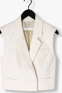 ecru copenhagen muse gilet cmtailor-short waiscoat