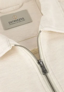ecru dstrezzed overshirt pike overshirt