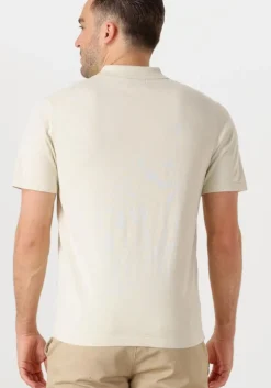 ecru dstrezzed polo camilo polo