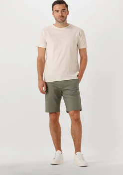 ecru dstrezzed t-shirt mc queen tee