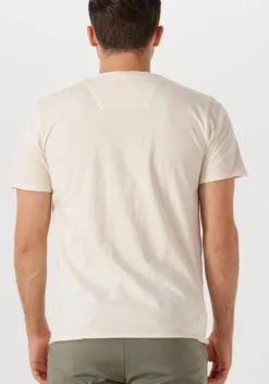 ecru dstrezzed t-shirt mc queen tee