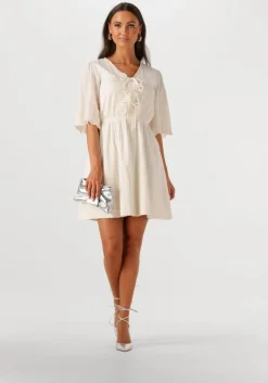 ecru fabienne chapot mini jurk rory dress