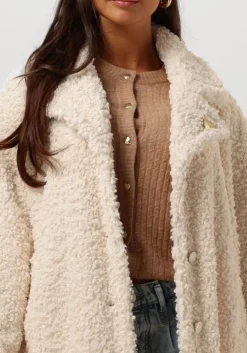 ecru fabienne chapot teddy jas nicole coat