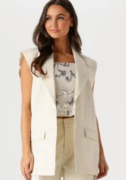 ecru gestuz gilet gzseaver sl waistcoat