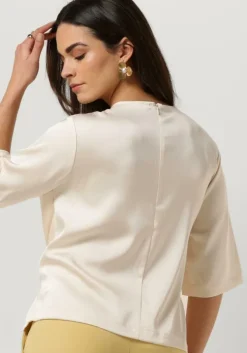 ecru gestuz top harper knot blouse