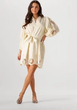 ecru ibana mini jurk diviana
