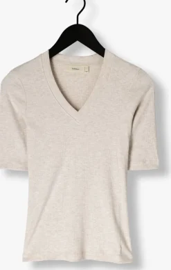 ecru inwear top dagnaiw melange v t-shirt