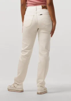 ecru lee mom jeans carol concrete white