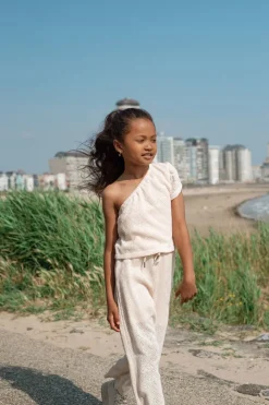 ecru like flo pantalon flo girls crochet pants