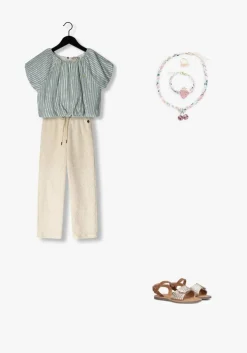 ecru like flo pantalon flo girls crochet pants