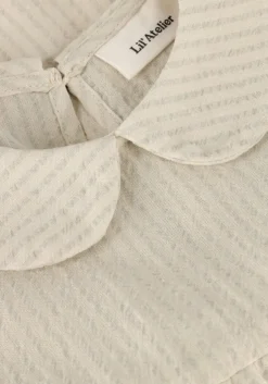 ecru lil' atelier jurken nbffolly ss loose body dress lil