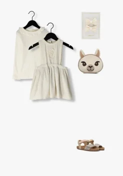 ecru lil' atelier mini jurk nmffrigg skirtall lil