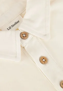 ecru lil' atelier polo nmmfundo ls slim top lil
