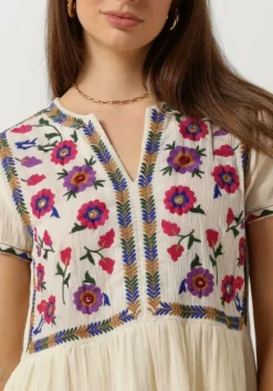 ecru louizon mini jurk ontop