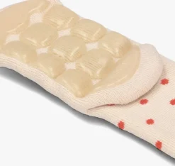 ecru melton sokken lady bug socks anti-slip