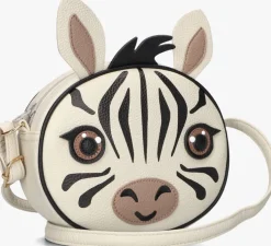 ecru molo schoudertas zebra bag