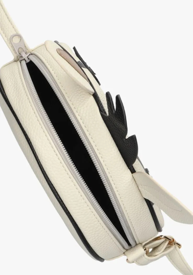 ecru molo schoudertas zebra bag