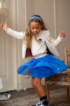 ecru moodstreet tops & t-shirts top laure with smock