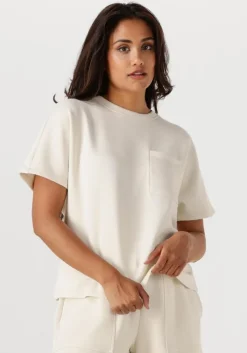 ecru msch copenhagen top mschharissa ima q ss sweatshirt