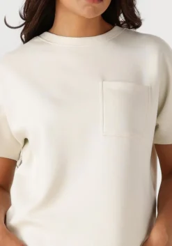 ecru msch copenhagen top mschharissa ima q ss sweatshirt