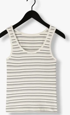 ecru msch copenhagen t-shirt mschgubbi rasmia sl top stp