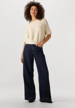 ecru msch copenhagen t-shirt mschthamira 2/4 pullover