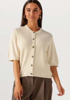 ecru msch copenhagen vest mschthamira 2 4 cardigan