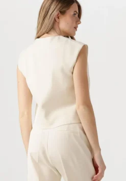 ecru neo noir gilet birtha structure waistcoat