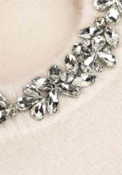 ecru neo noir trui maia stone knit blouse