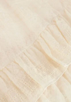 ecru nobell minirok naia short skirt embroidered chiffon