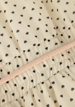 ecru nono mini jurk mireal mesh dress