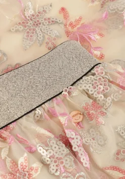 ecru nono minirok nele mesh skirt