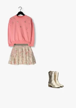 ecru nono minirok nele mesh skirt