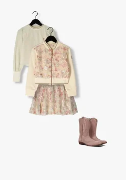 ecru nono minirok nele mesh skirt