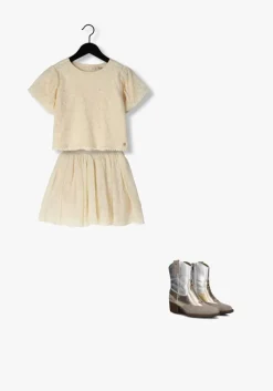 ecru nono minirok ninu mesh skirt