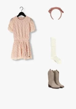 ecru nono sokken rabi long dotted sock