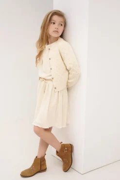 ecru nono vest alia knitted cardigan