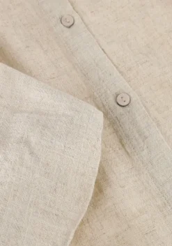 ecru notre-v mini jurk nv-fabienne