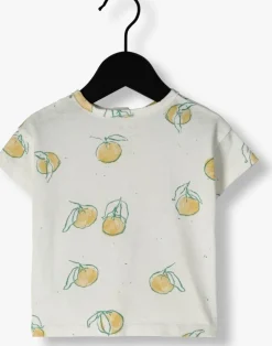 ecru play up t-shirt printed jersey t-shirt