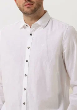 ecru pme legend casual overhemd long sleeve shirt ctn/linen