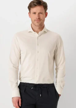 ecru profuomo klassiek overhemd shirt x-cutaway japanese knitted