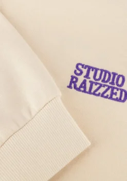 ecru raizzed sweater cela