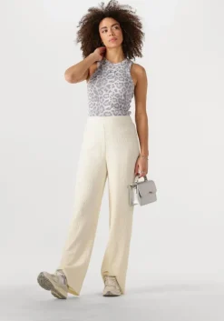 ecru refined department wijde broek nova