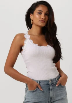 ecru rosemunde top silk top w/ lace