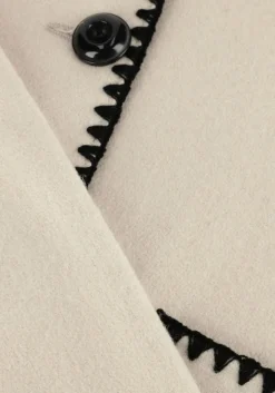 ecru ruby tuesday jack isac jacket with hand embroidery