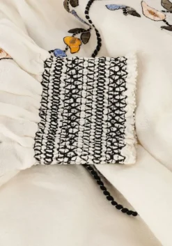 ecru scarlett poppies mini jurk fiucci short dress