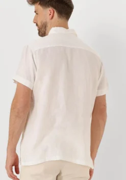 ecru scotch & soda casual overhemd linen shirt