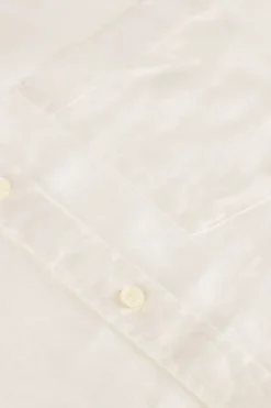 ecru scotch & soda casual overhemd linen shirt