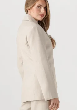 ecru second female blazer maximus fitted blazer